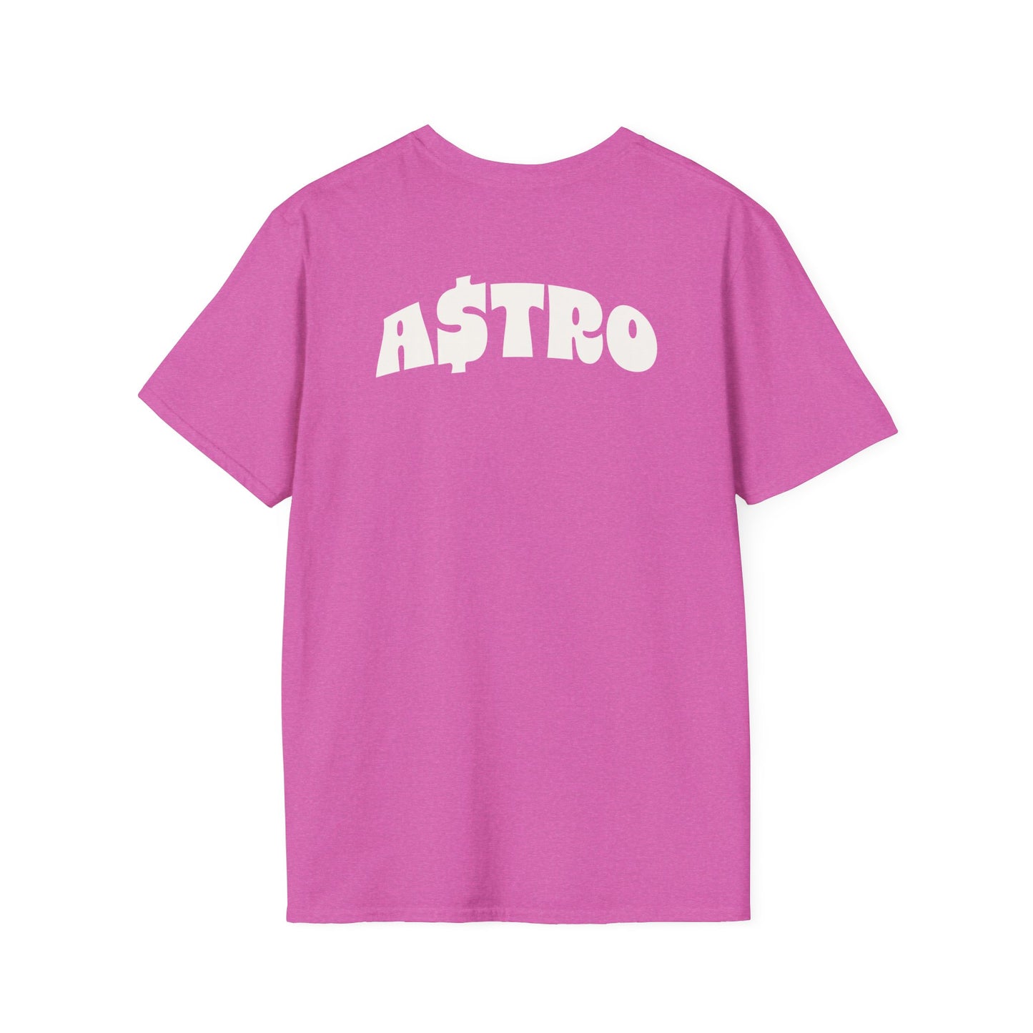 A$TRO T-Shirt Pink (White Logo)