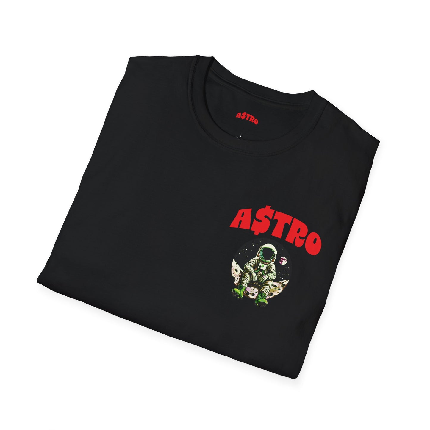 A$TRO T-Shirt Black - Red Logo