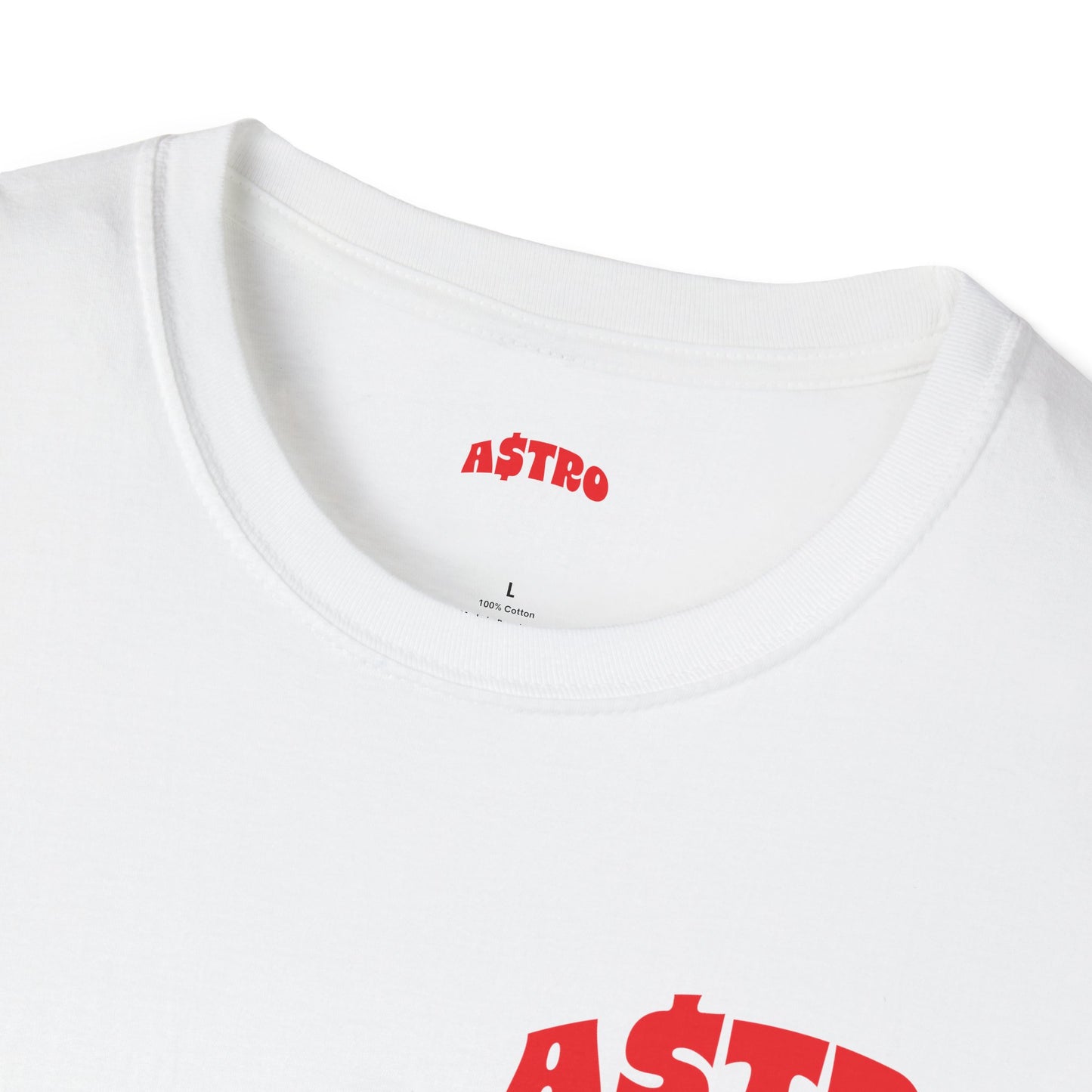 A$TRO T-Shirt White (Red Logo)