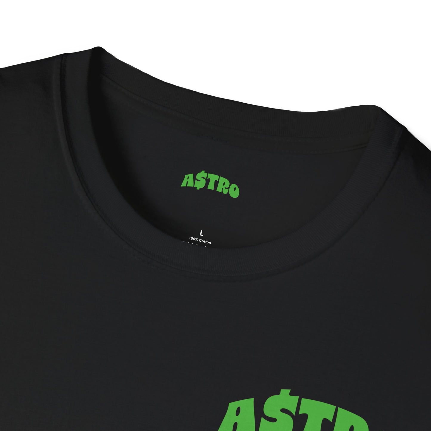 A$TRO T-Shirt (Alien Green Logo Black)