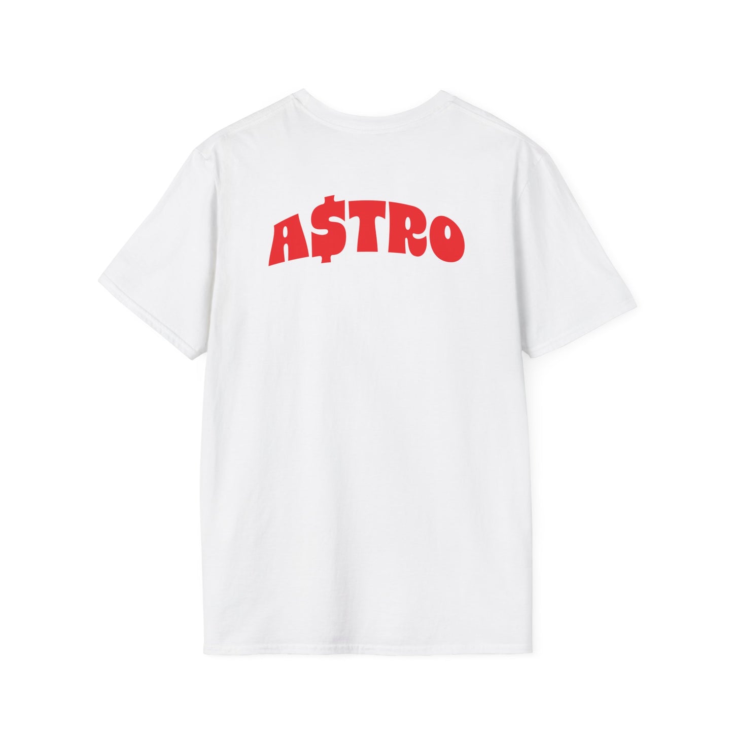 A$TRO T-Shirt White (Red Logo)