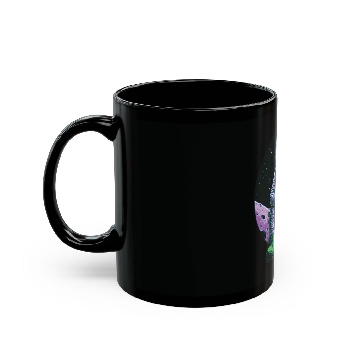 A$TRO Green Boots Black Mug - 11oz