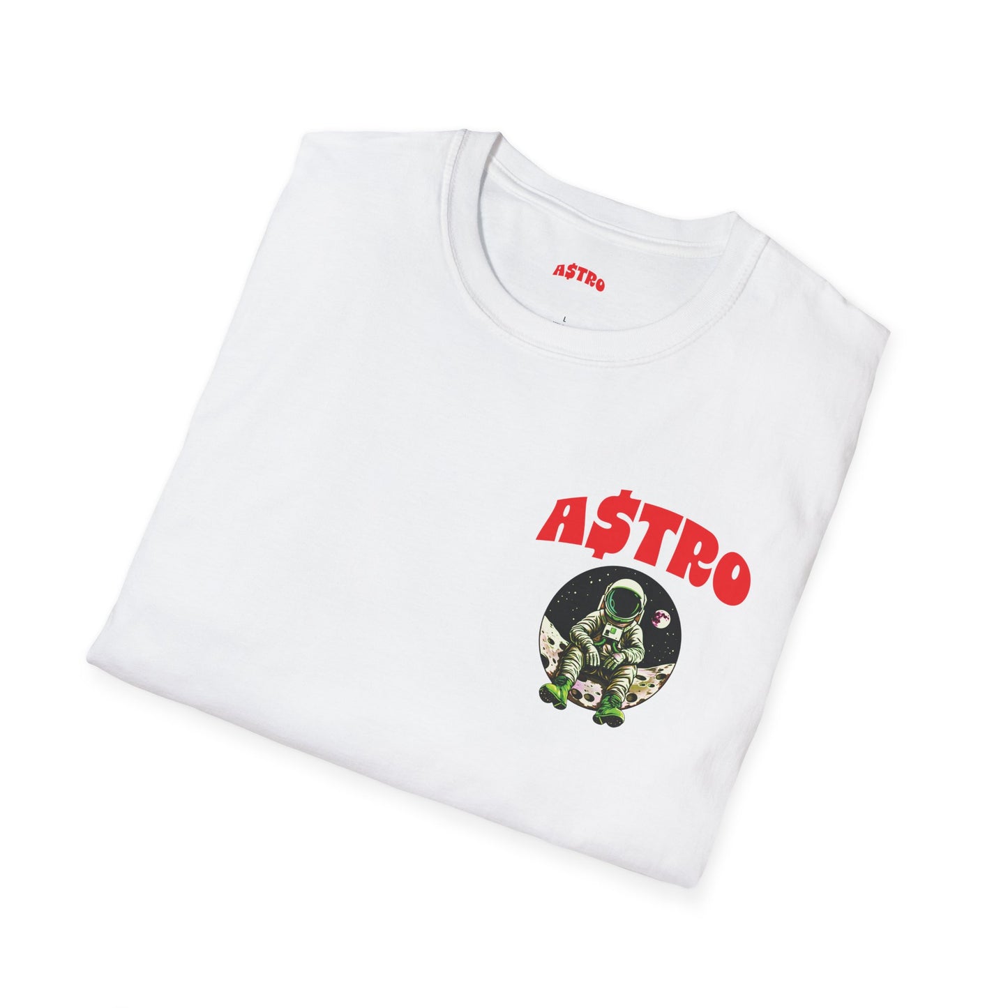 A$TRO T-Shirt White (Red Logo)