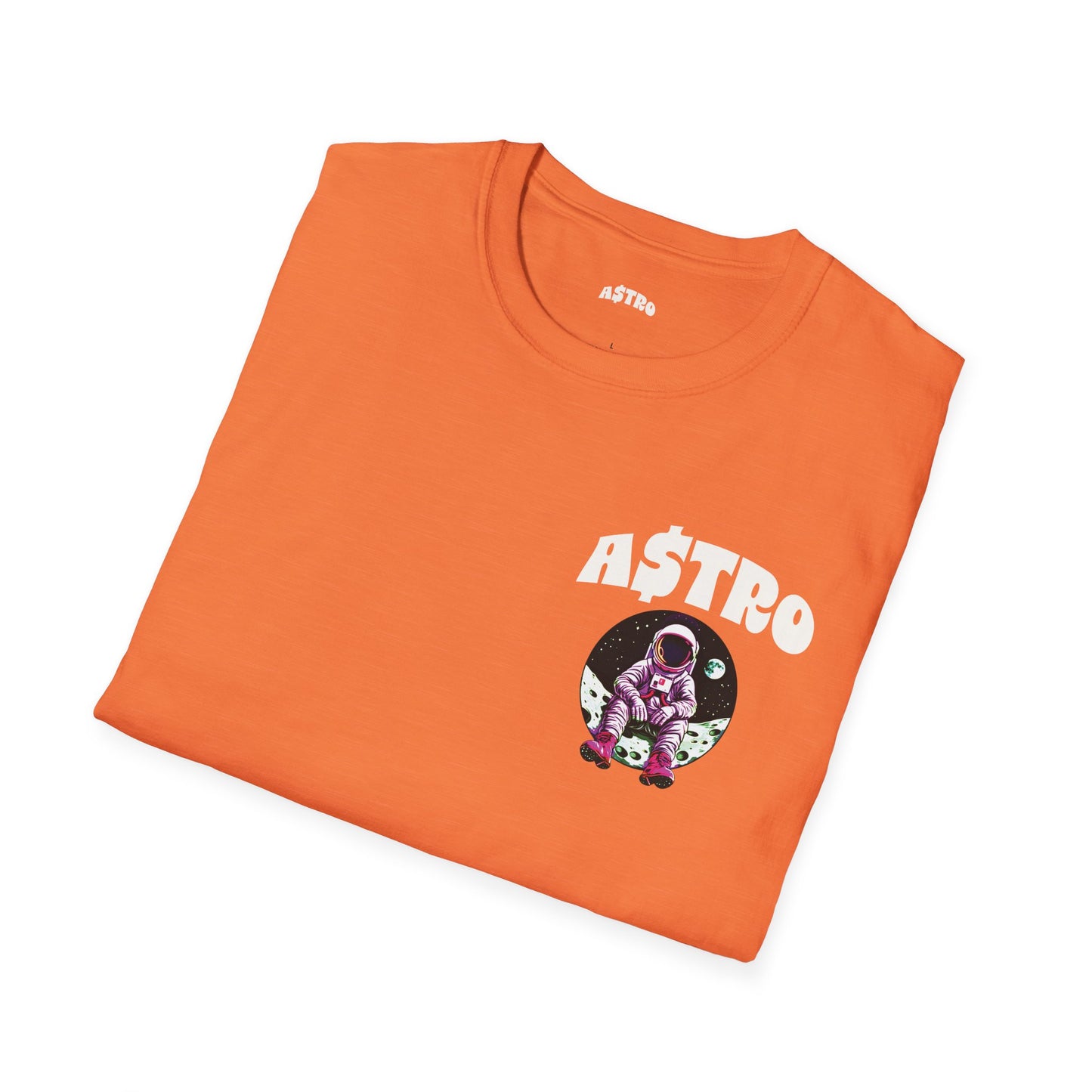 A$TRO T-Shirt Orange (White Logo)