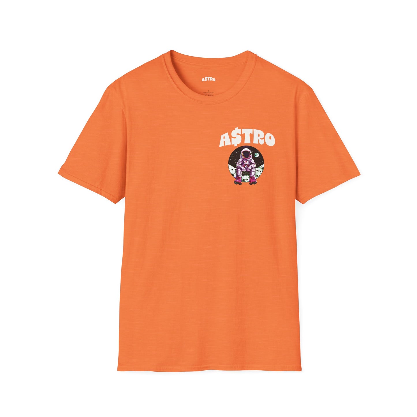 A$TRO T-Shirt Orange (White Logo)