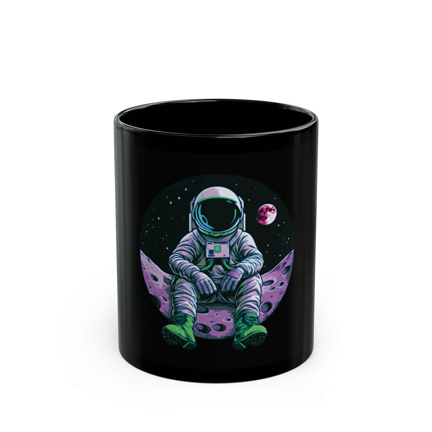 A$TRO Green Boots Black Mug - 11oz