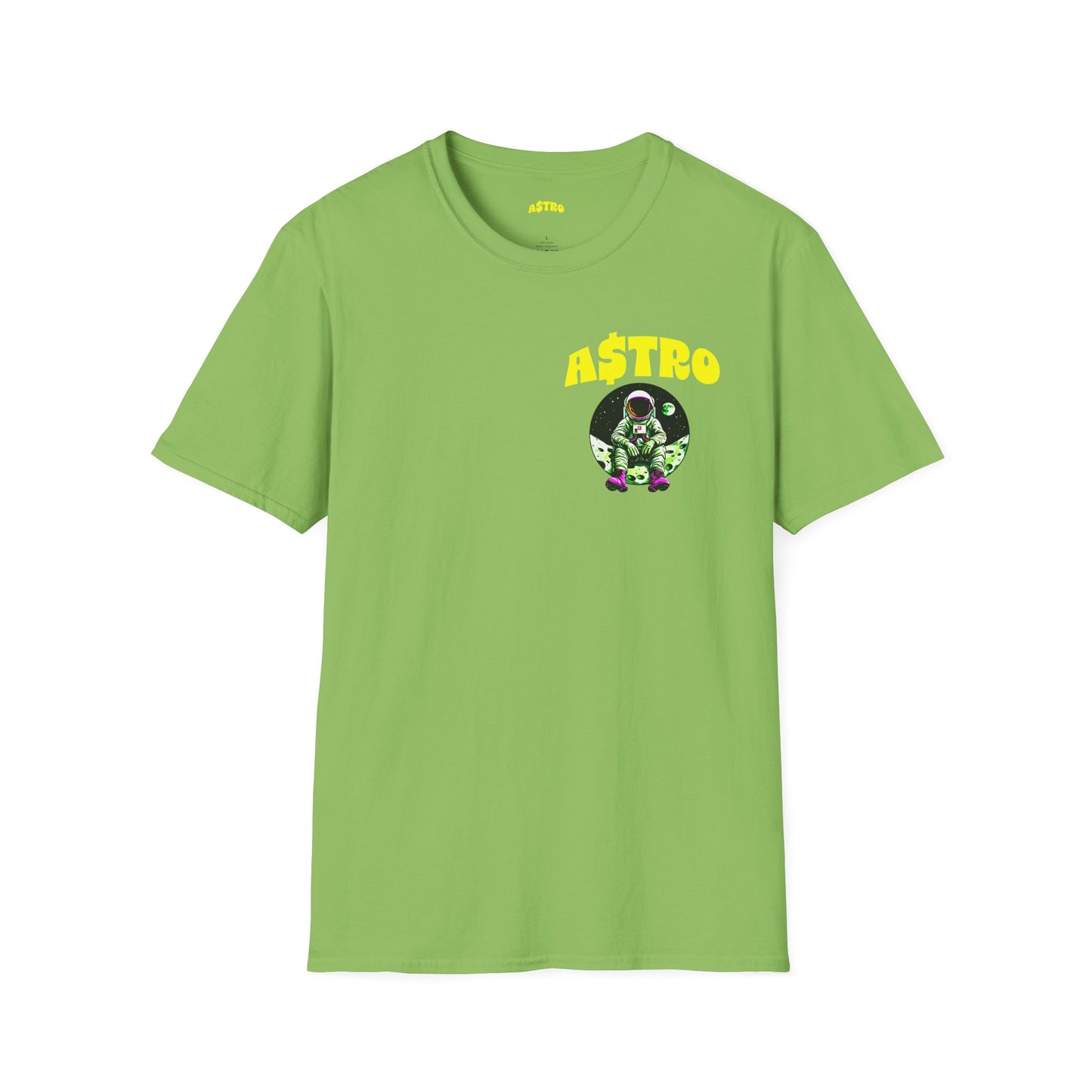 A$TRO T-Shirt Green (Yellow Logo)