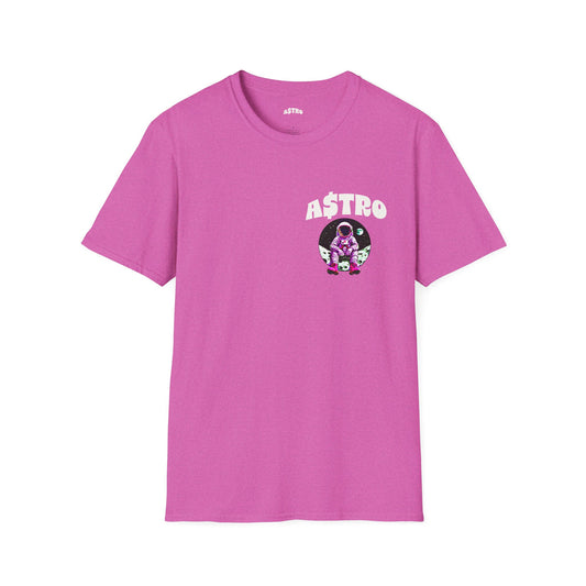A$TRO T-Shirt Pink (White Logo)