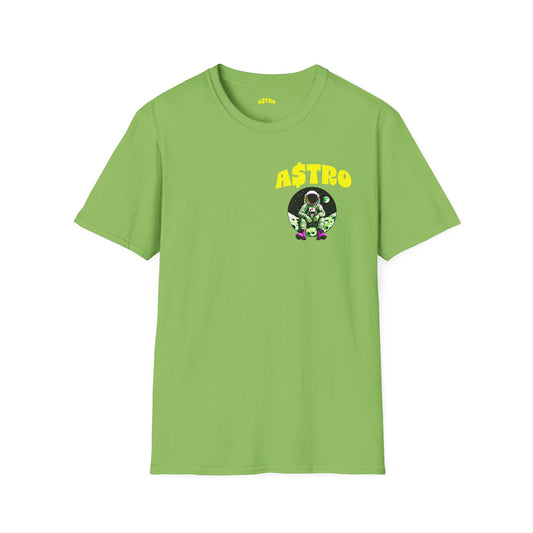 A$TRO T-Shirt Green (Yellow Logo)
